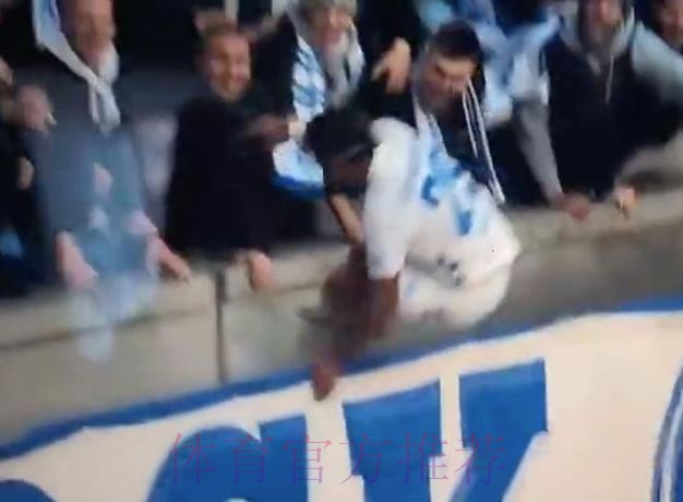 球员庆祝时跳广告牌 掉到1层楼高的深坑:希特勒在任时德国人挖的 球员庆祝时跳广告牌 掉到1层楼高的深坑:希特勒在任时德国人挖的